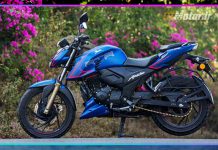 آپاچی آر تی آر 200 نیوفیس