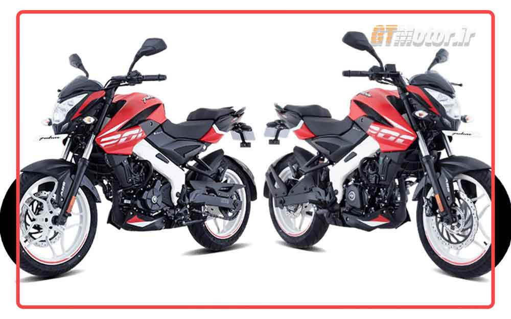 باجاج ان اس 200 قرمز