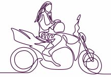 موتور سواری زنان
